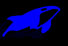 Mini Blue Orca